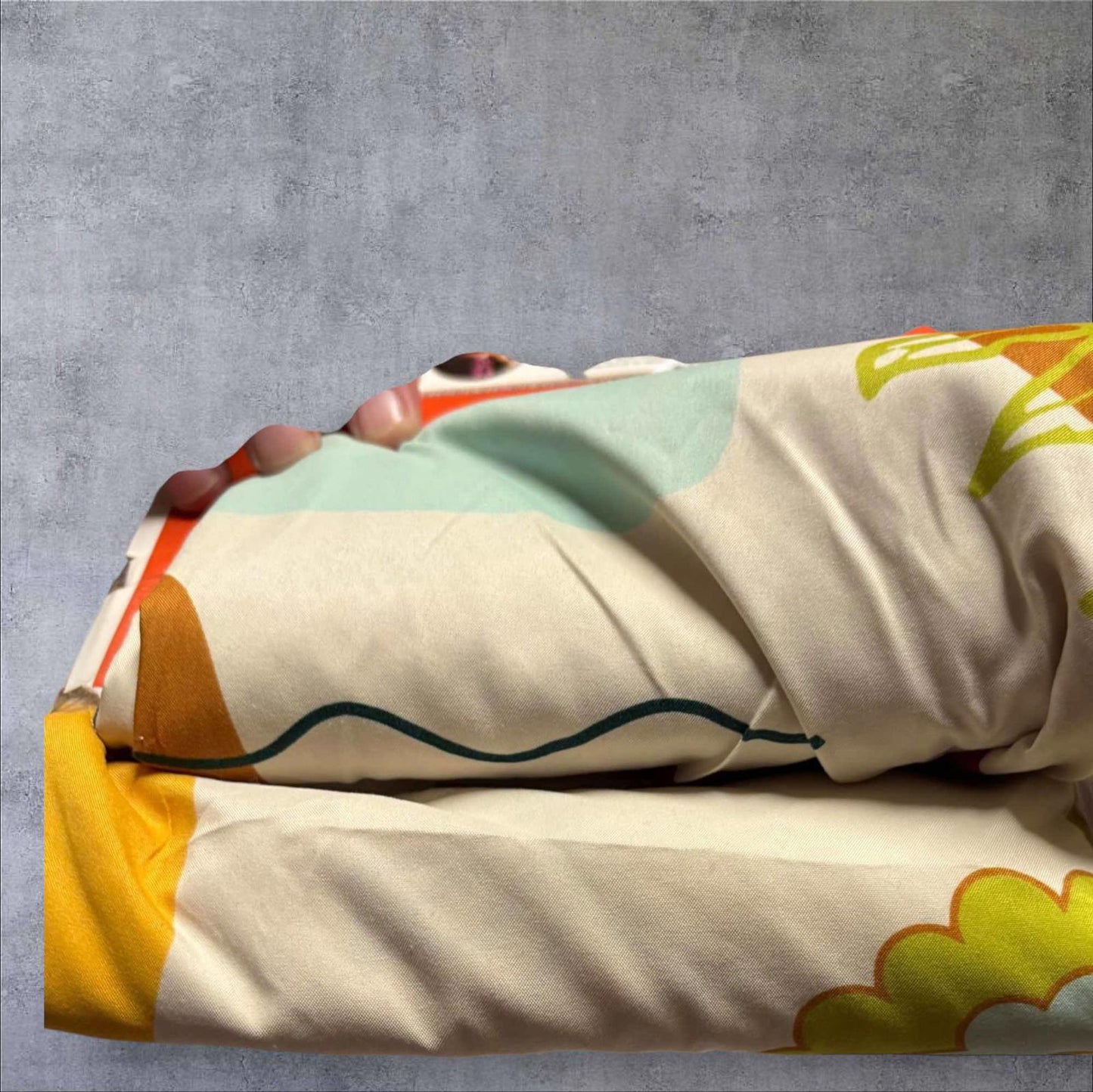 New Opal House Jungalow Shower Curtain 72" x72" 13 pc Microfiber With Hooks