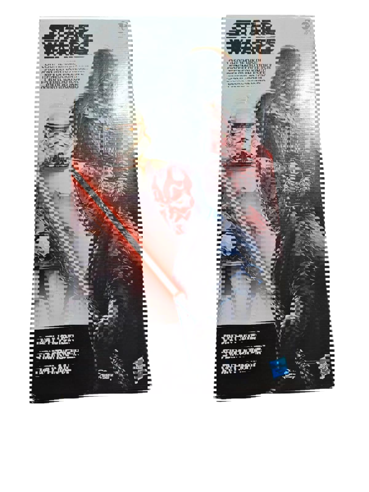 STAR WARS Clash of The Dark Side, 12-Inch Action Figure Set, 3-Pack of Figures &