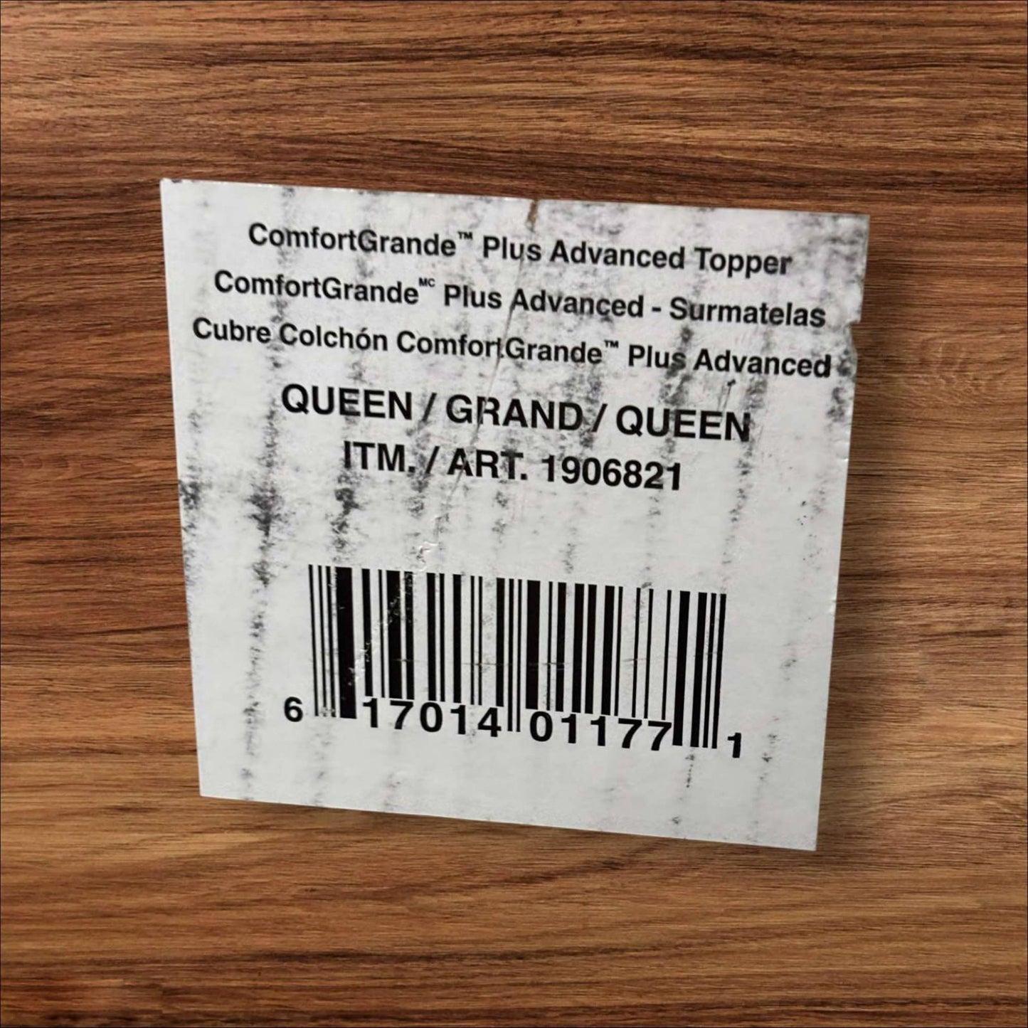 Queen Size - Novaform ComfortGrande Plus 3" Gel Memory Foam Mattress Topper