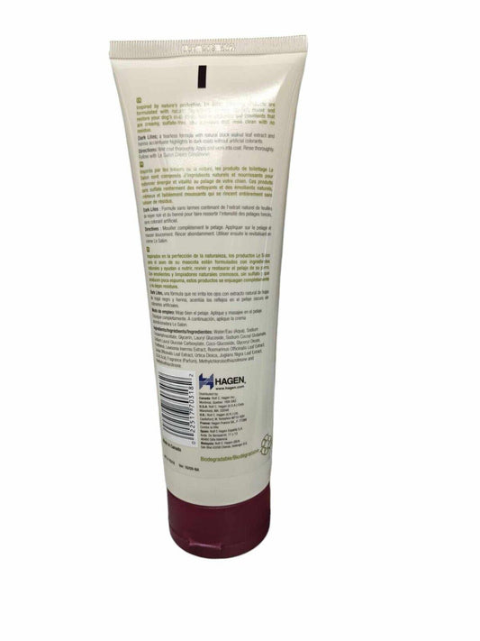 Haden hair conditioner tube with detailed instructions on the back.