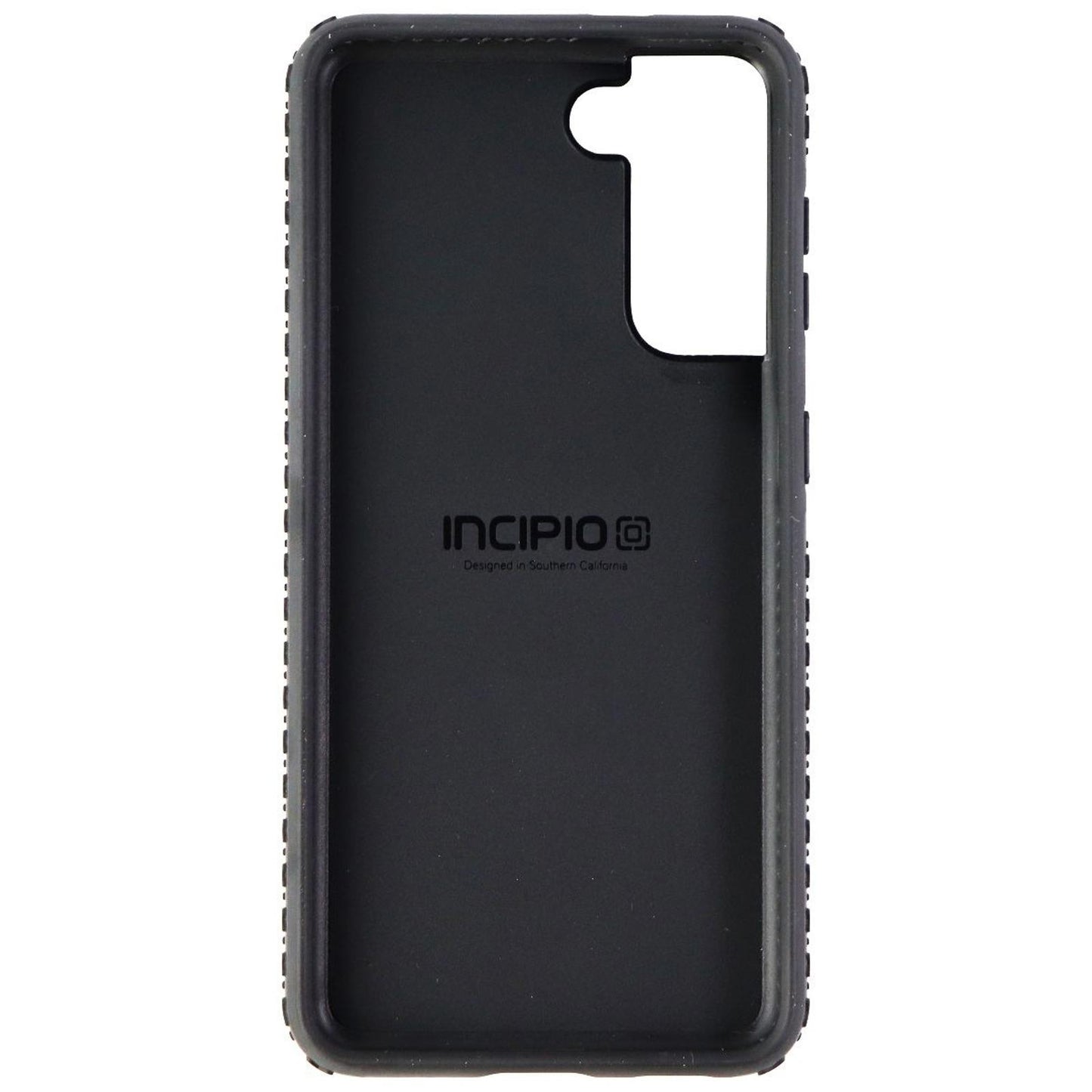 Incipio phone case featuring a textured grip and precise cutouts for buttons.