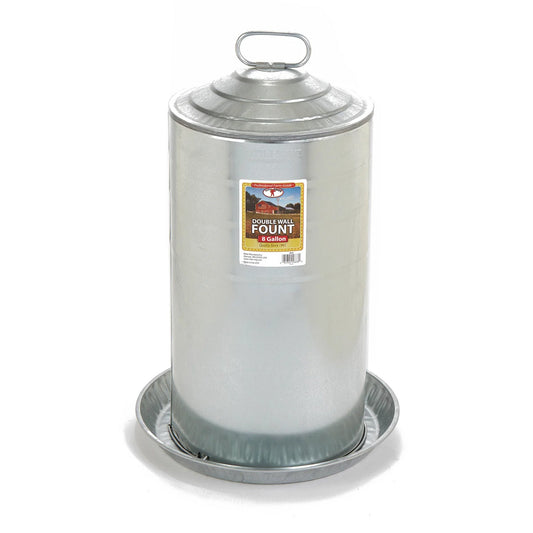 Little Giant Double Wall Fountain Poultry & Chicken Waterer