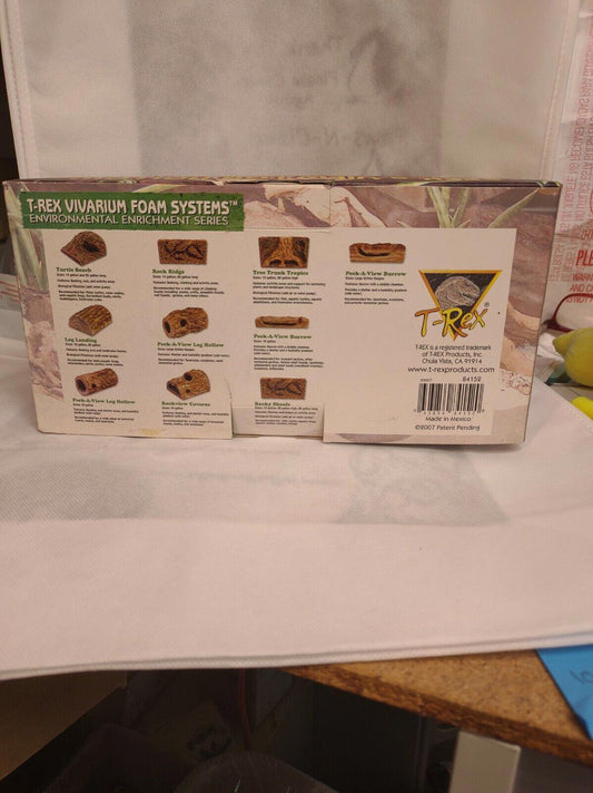 T-Rex Vivarium Foam Systems packaging showing various foam types and features.
