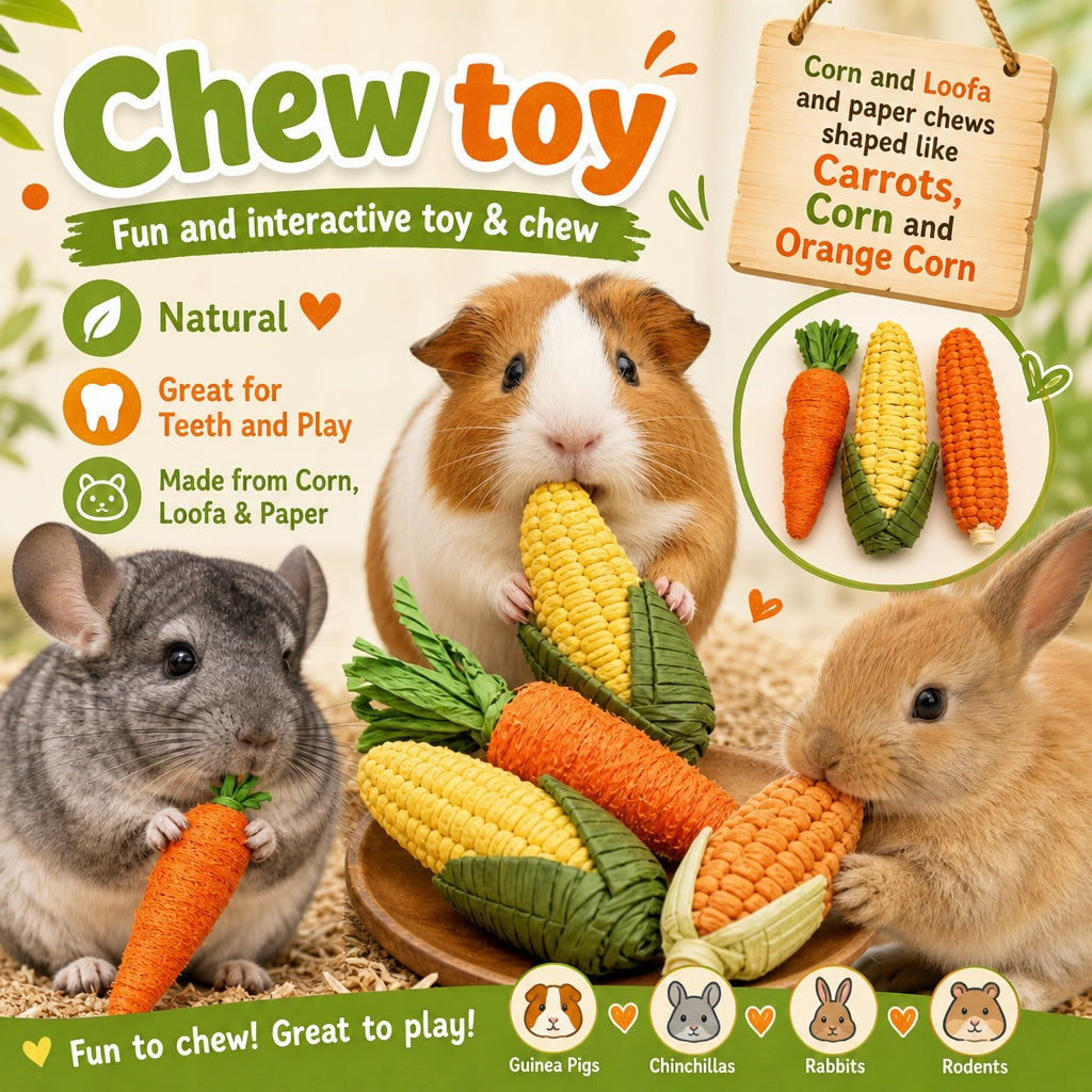 Keeping Rodent & Small Animal Teeth Trimmed: Chews, Toys & Enrichment