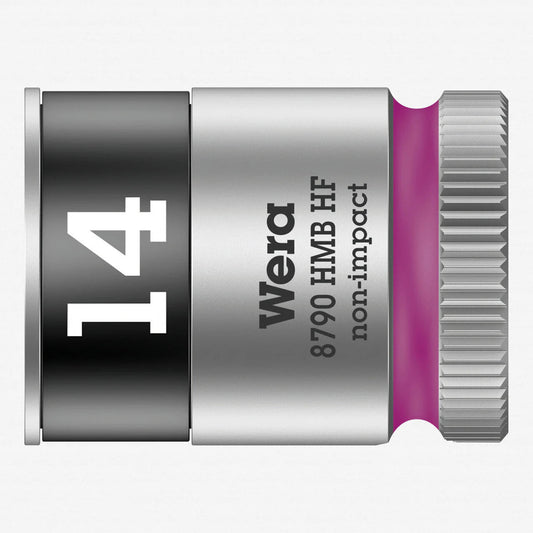 Wera 003748 Zyklop Socket with 3/8" Drive with Holding Function - 14 mm