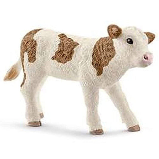 Schleich Simmental Calf Animal Farm Figure NEW IN Original Plastic Bag