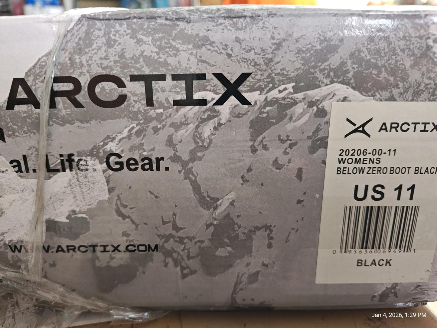 Women's Below Zero Women’s Winter Boot Size 11 Black