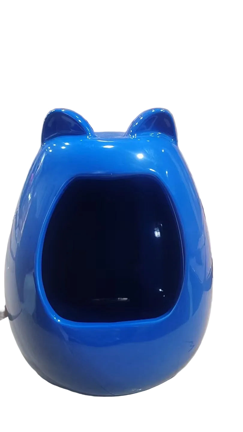 "Chonky Chilly" Ceramic Chinchilla Dust Bath Jumbo Size – Perfect for the Fun Sized pet