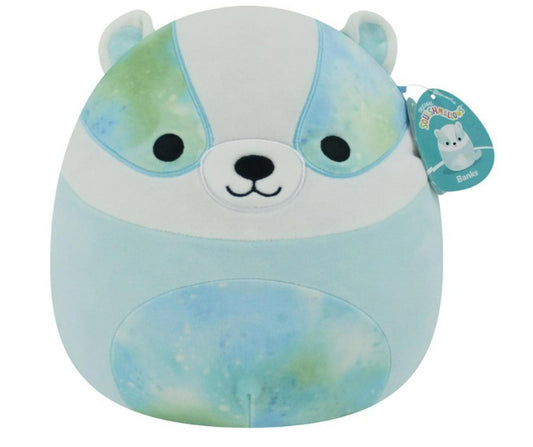 12 Inch Blue Badger Plush Banks Squishmallows Brand New with Tags attached