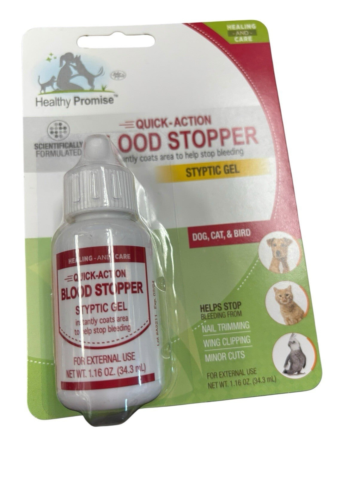 Quick Action Stopper For Pet Nails