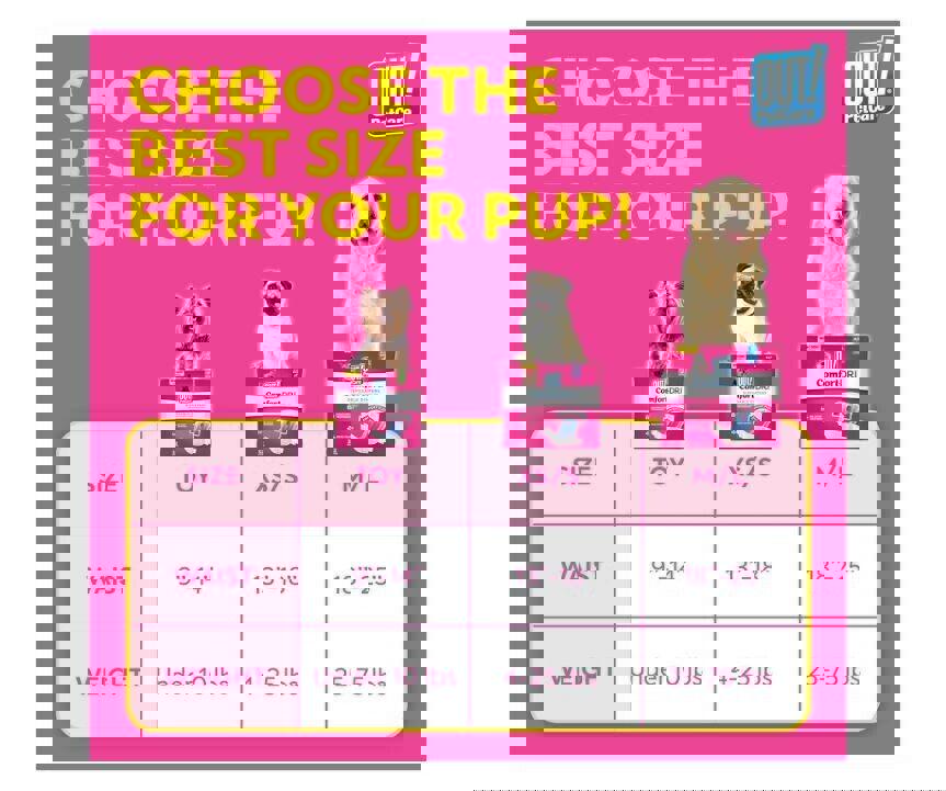 OUT! Petcare Disposable Dog Diapers for Female Dogs, Dog Heat Diapers, Female Do