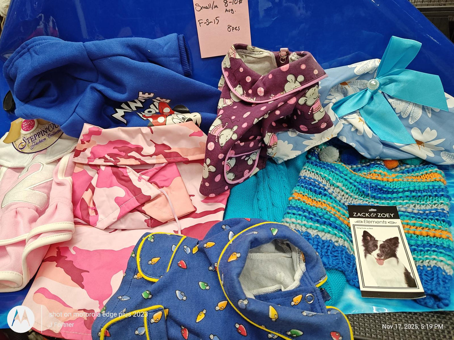 Dog Outfit Bundle ( Small/Med 6 to 11 Pound Pets ) Choose Your Bundle