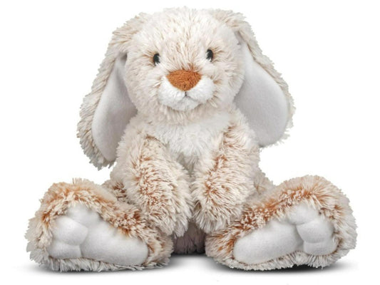 Melissa & Doug Burrow Bunny Rabbit Stuffed Animal (9 inches) Brand New With TAGS