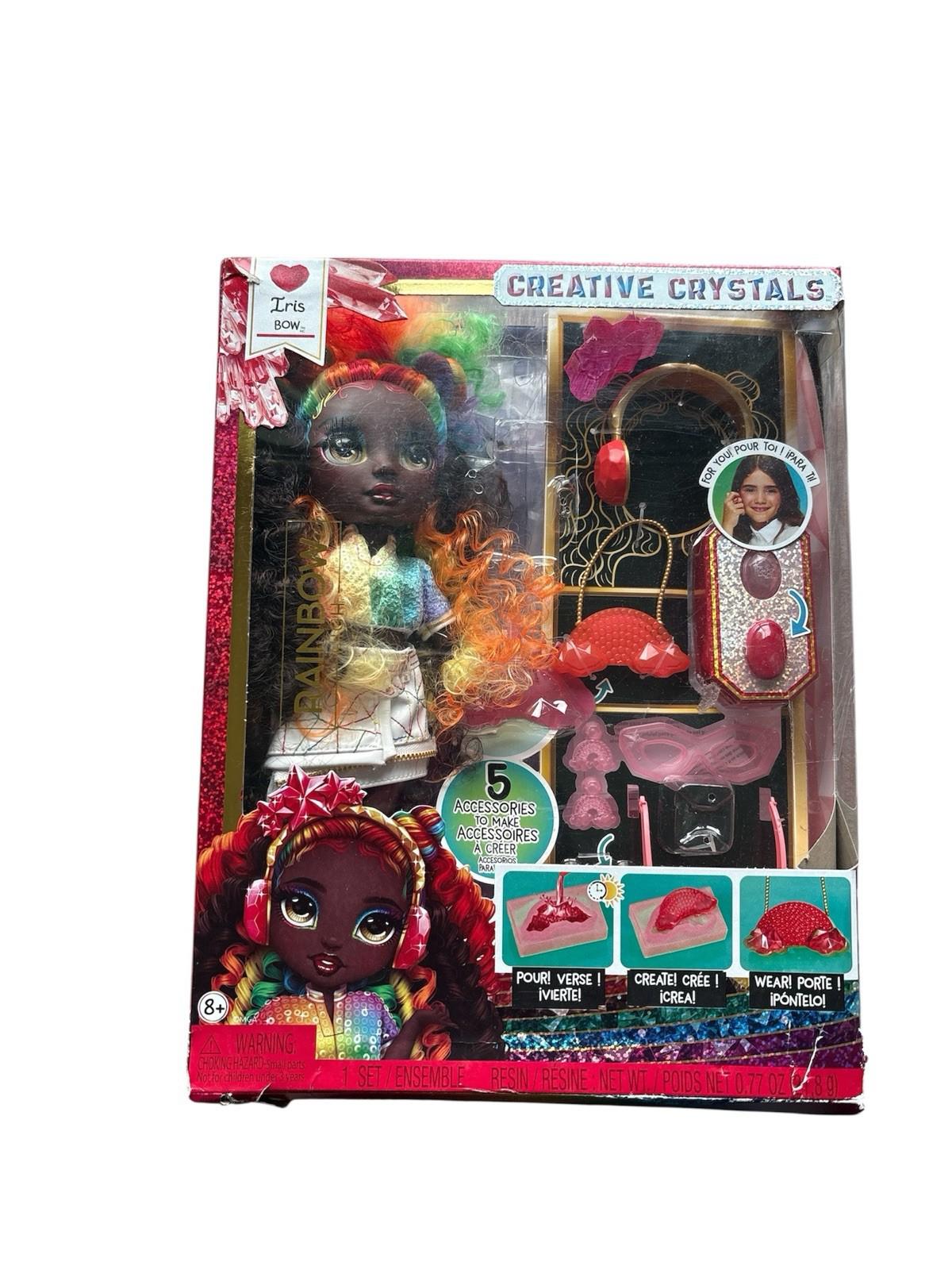 Rainbow High Creative Crystals Iris Fashion Doll with Crystal Accessory Kit