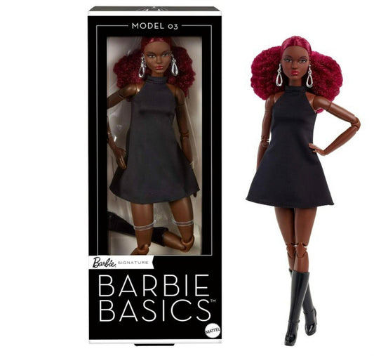 BARBIE SIGNATURE BARBIE BASICS MODEL #03 ARTICULATED COLLECTOR AA DOLL 2025
