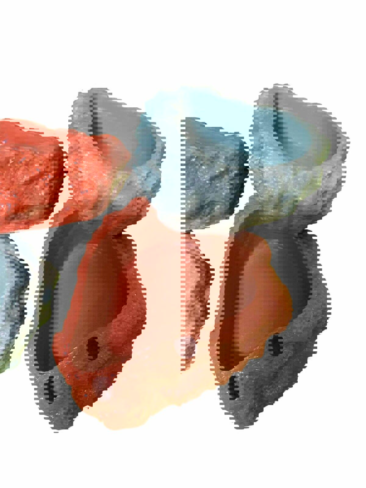 Reptile/Hermit Crab/Tarantula Dishes Lot Assorted Colors 48pc LOT! heavy-weight