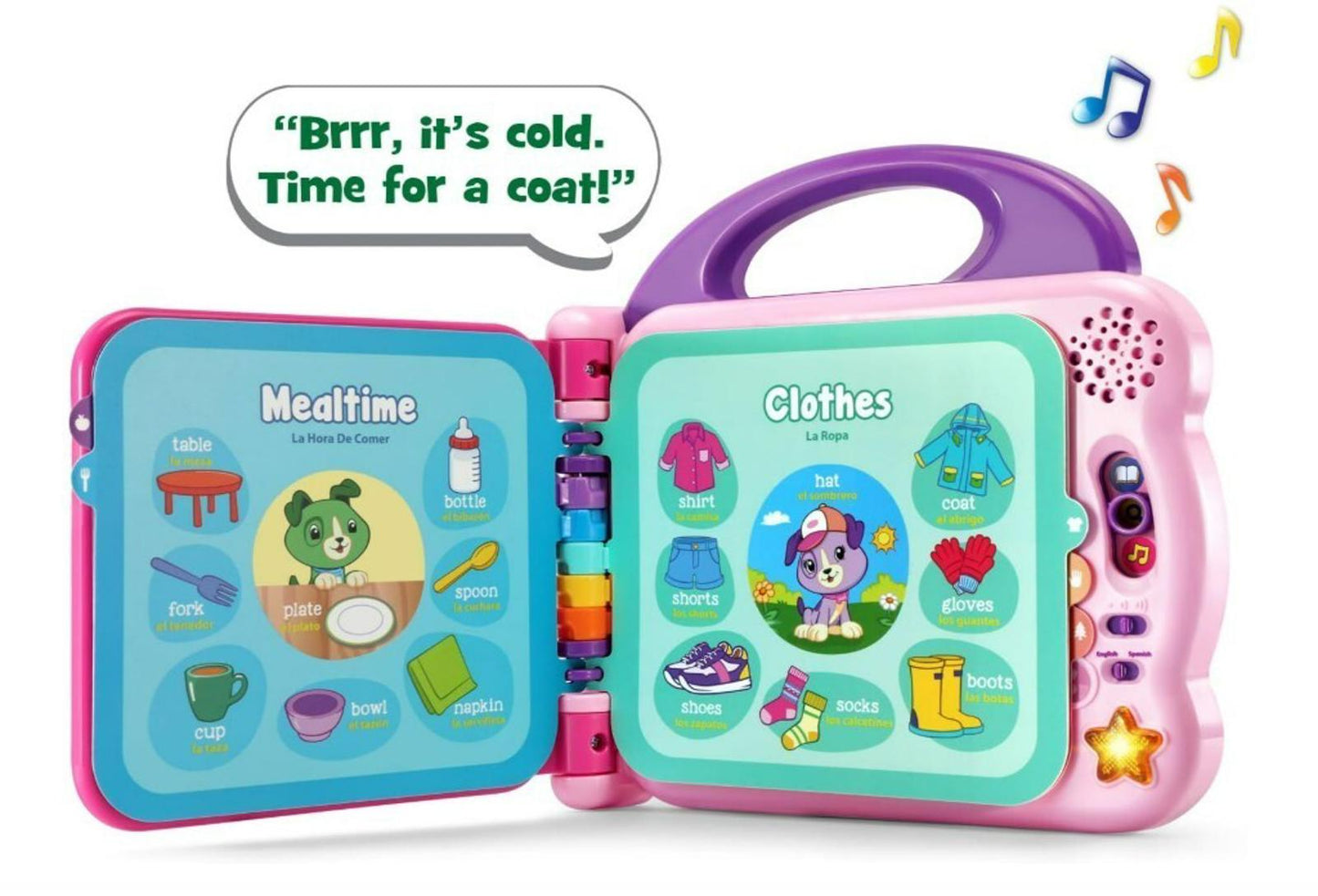 LeapFrog Scout and Violet 100 Words Book Exclusive Purple
