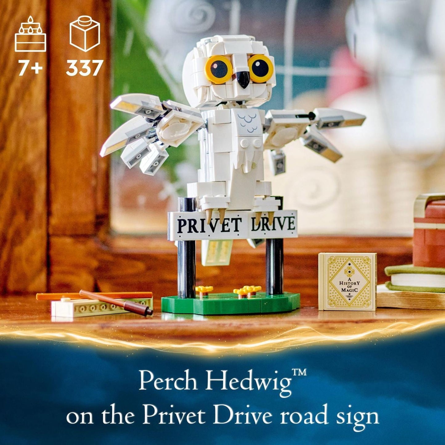 LEGO Harry Potter Hedwig at 4 Privet Drive, 76425  Brand New