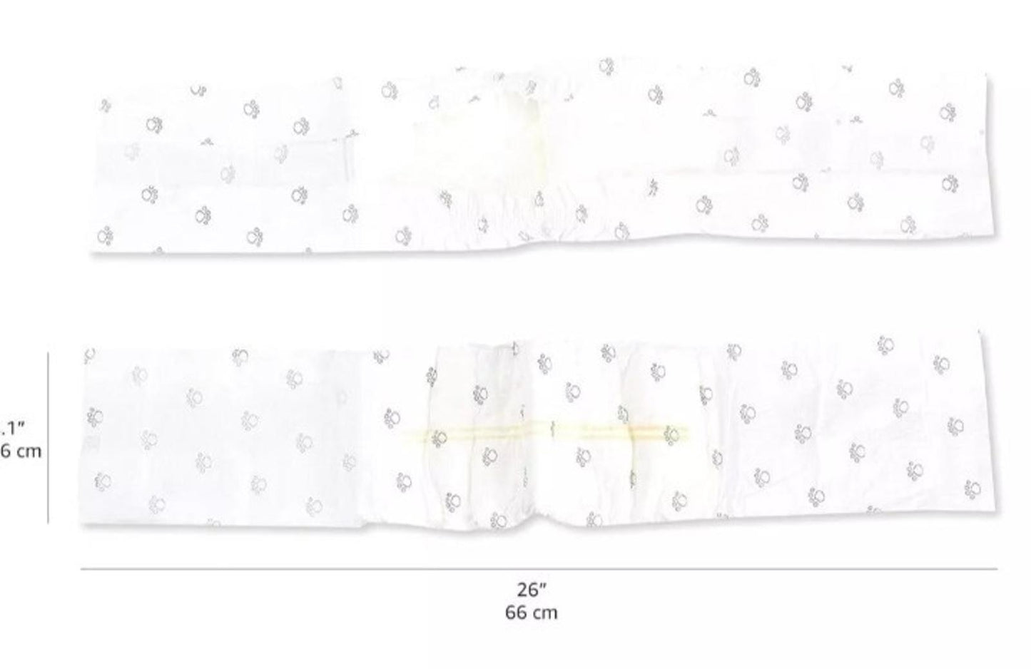 Male Dog Wraps, Disposable - Small Pack of 30 count