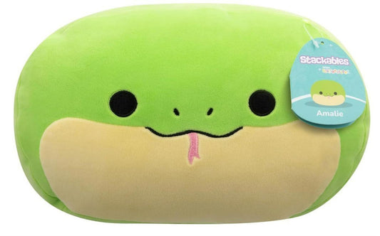 Squishmallows STACKABLES Amalie the Green Snake 12" Brand New