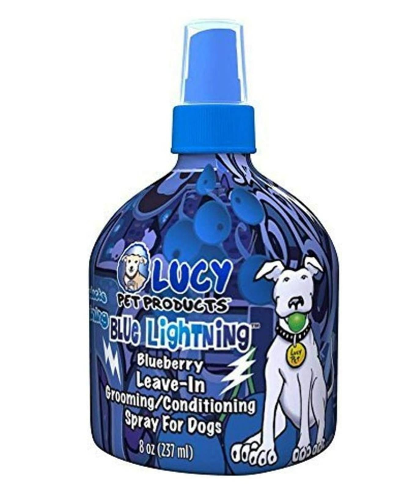 Lucy's Blue Lighting leave-in grooming  conditioner Spray  Fresh 8oz