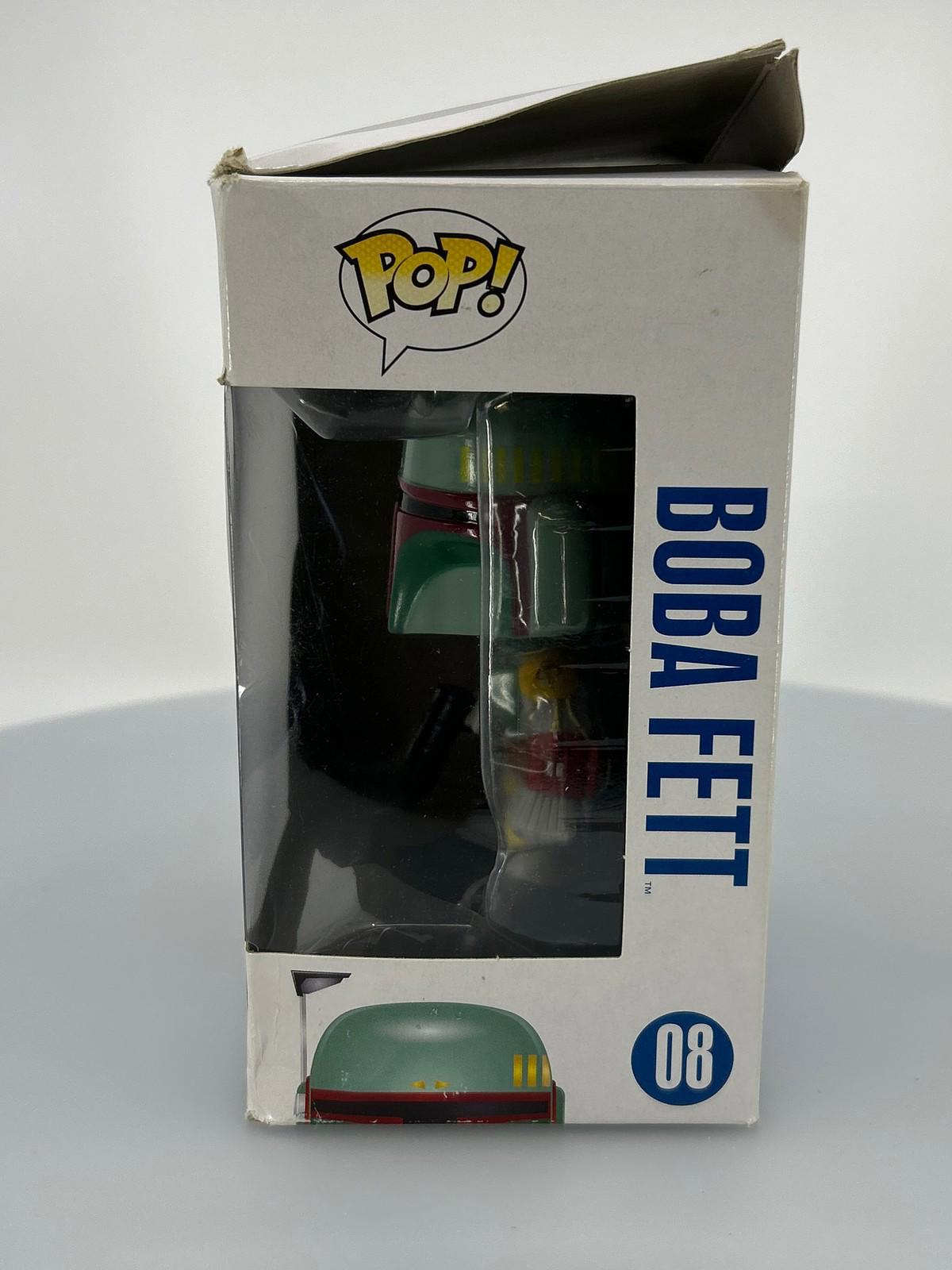 Funko POP! Star Wars Blue Box Boba Fett #8 Vinyl Figure DAMAGED BOX SEE PICS