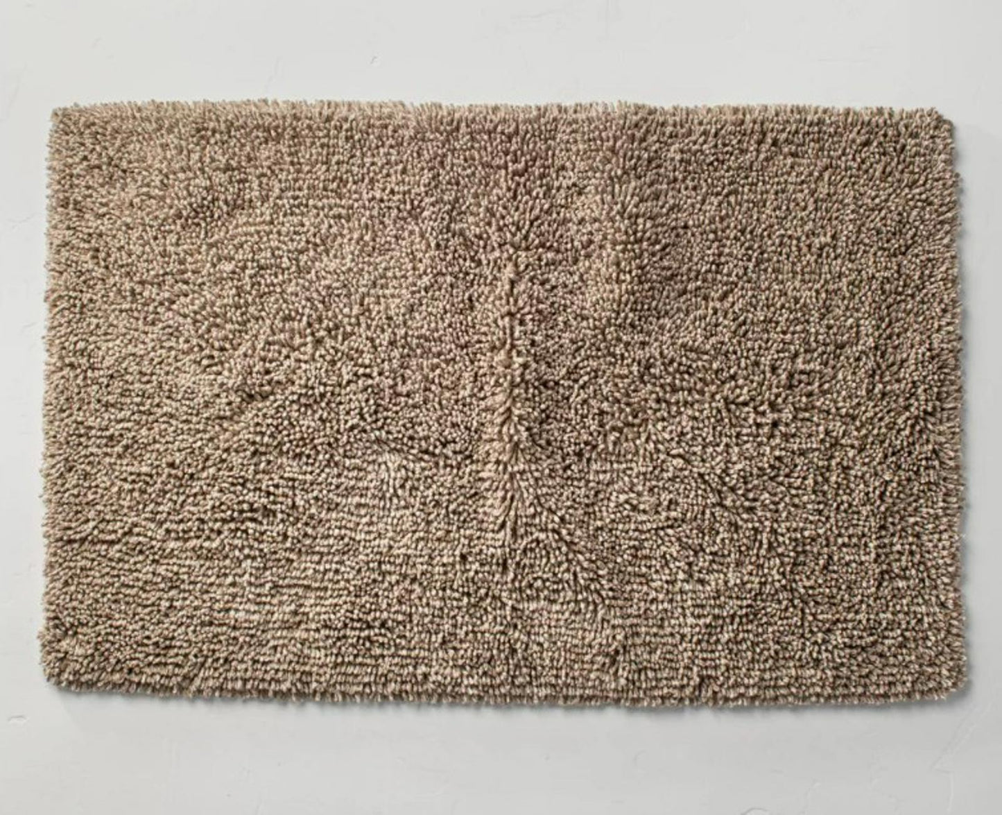Casaluna Cotton Looped 40x24" Bath Rug Mélange Machine Washable