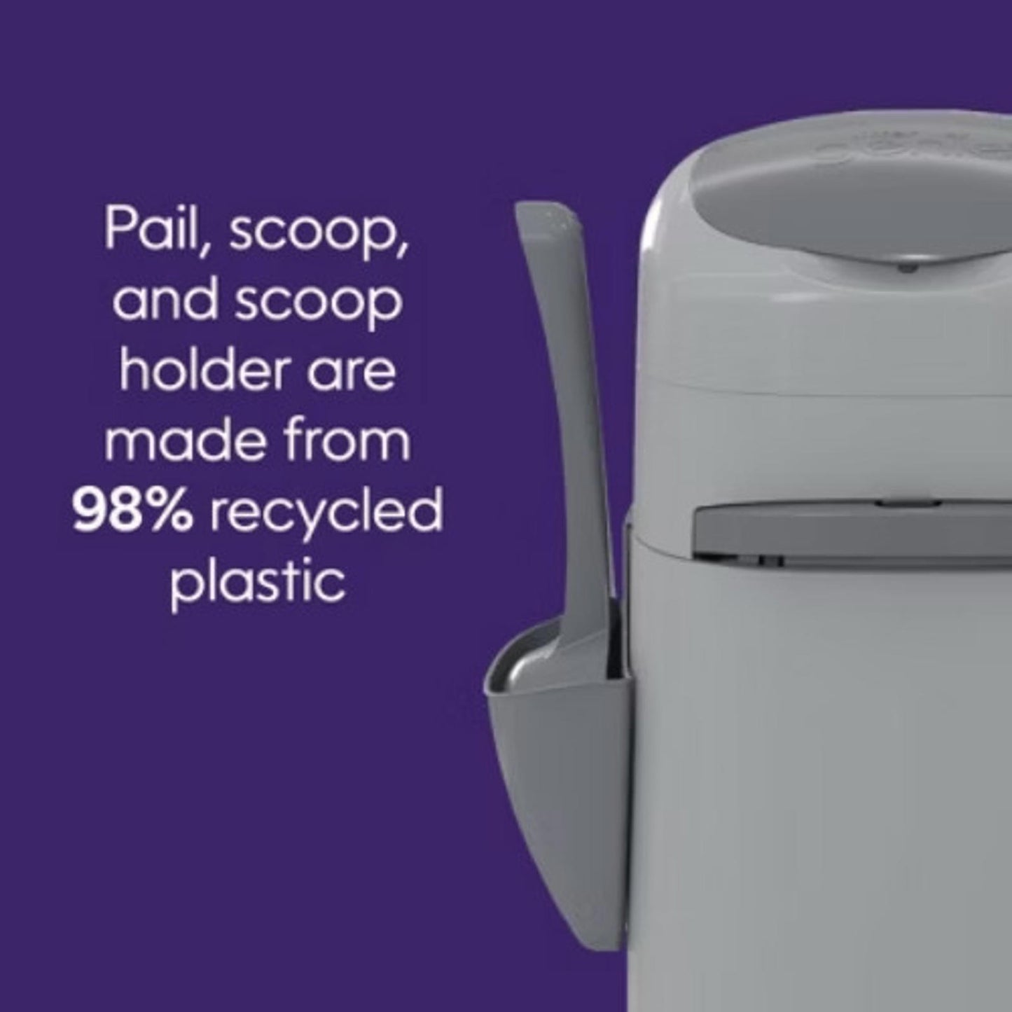 Litter Genie Design Pail Cat Waste Container System