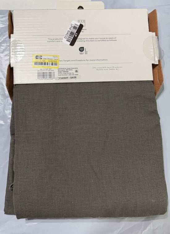 Casaluna Linen Shower Curtain Brand new in package 72 by 72