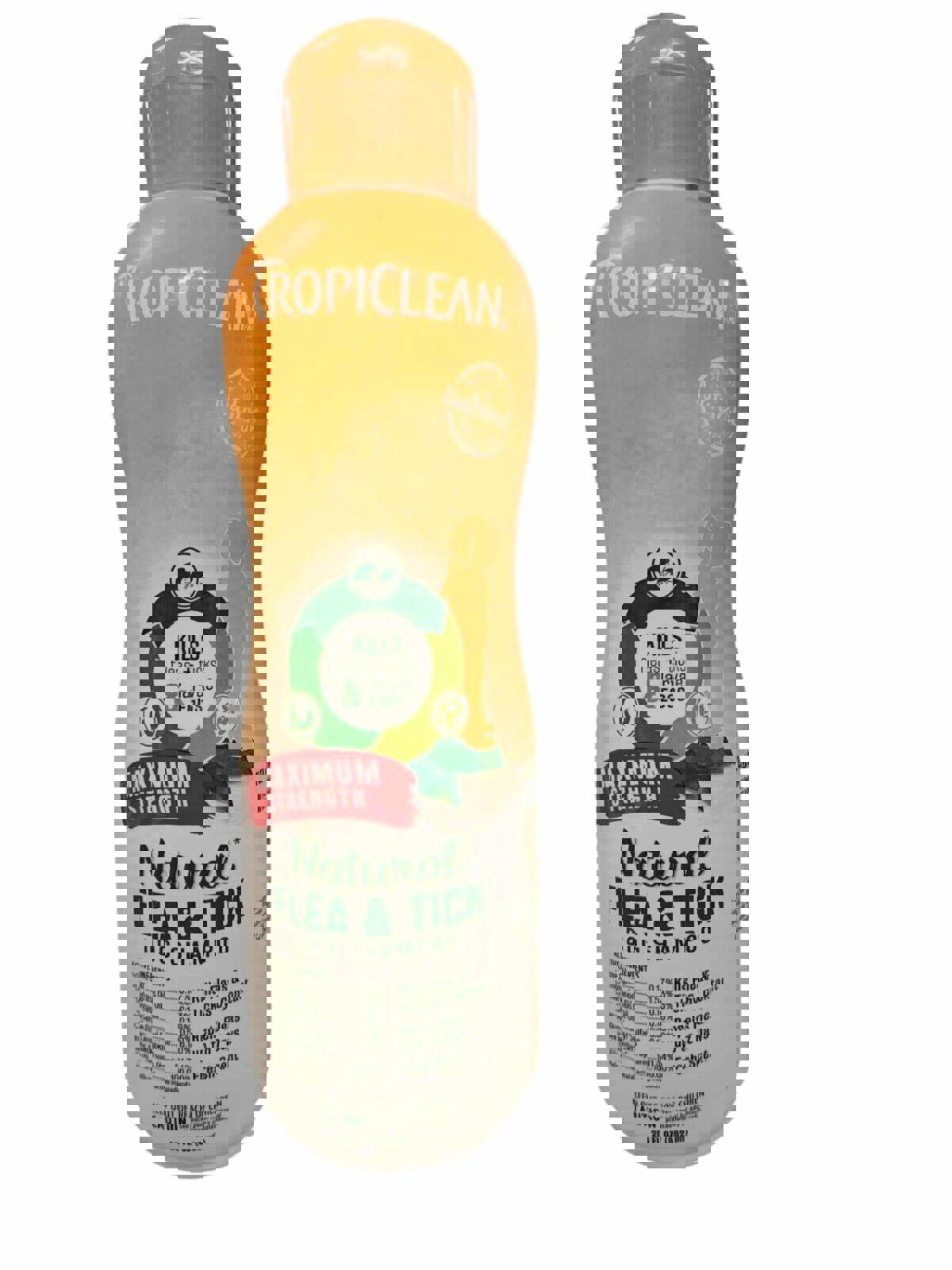 TropiClean Natural  Dog Shampoo, 20 Oz | Natural & Cat Friendly