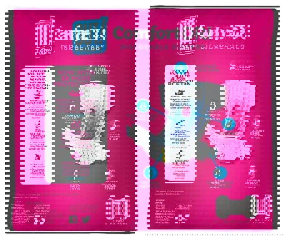 OUT! Petcare 32 Pack Disposable Dog Diapers for Female Dogs Dog Heat Diapers M/L