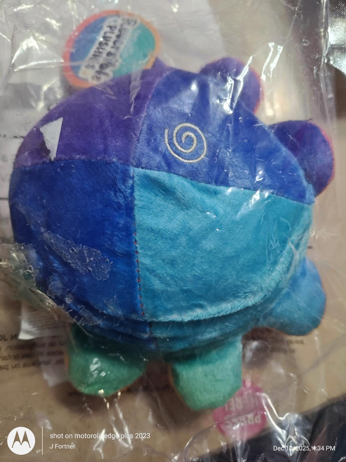 TeeTurtle Reversible Octopus Plushie - Sunset + Mermaid