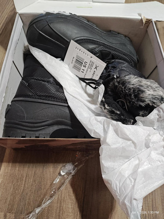 Women's Below Zero Women’s Winter Boot Size 11 Black