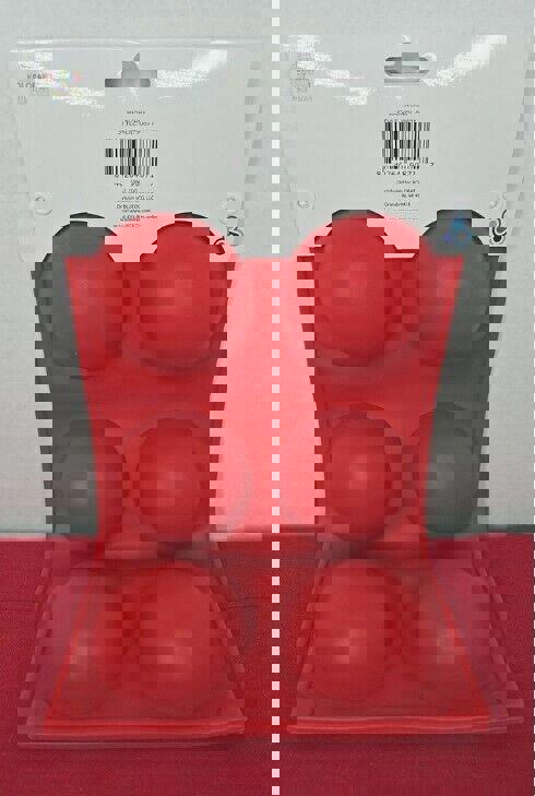 Kolorae Red Hot Chocolate Cocoa Bomb Silicone Mold Desserts candy 2 Pk