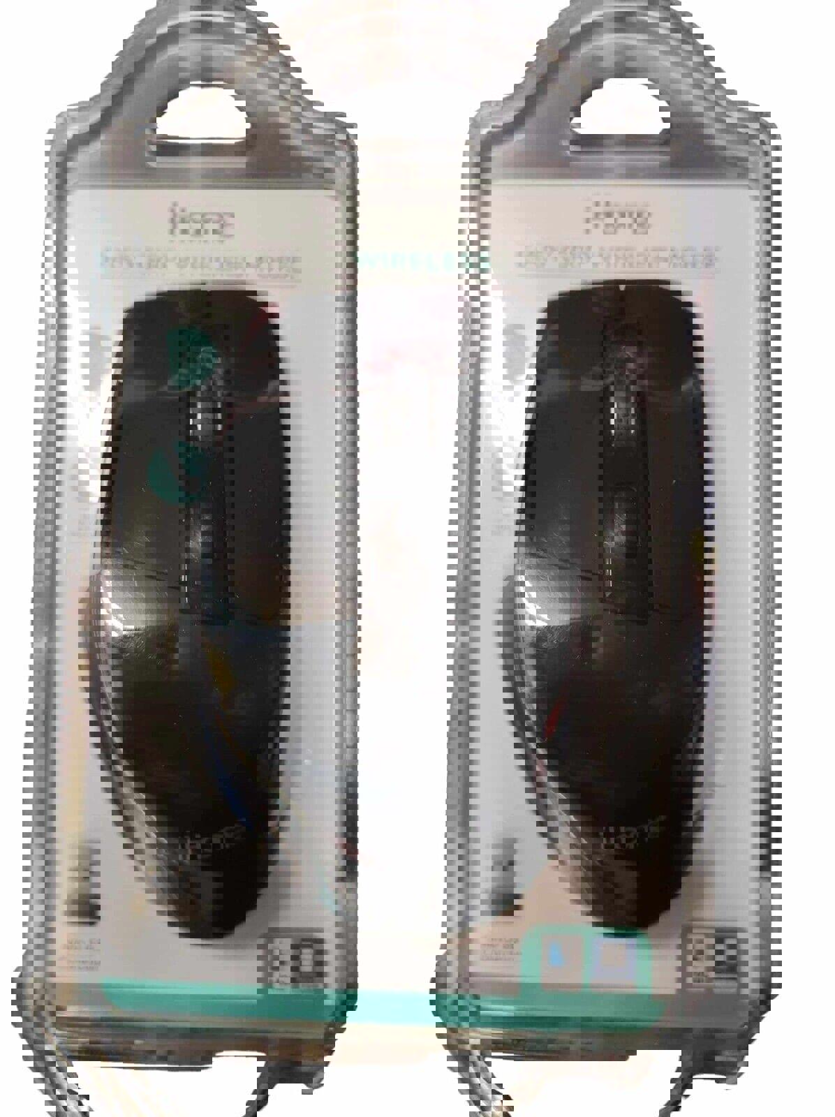 iHome Easy Grip Wireless Mouse w/Nano USB, asst colors