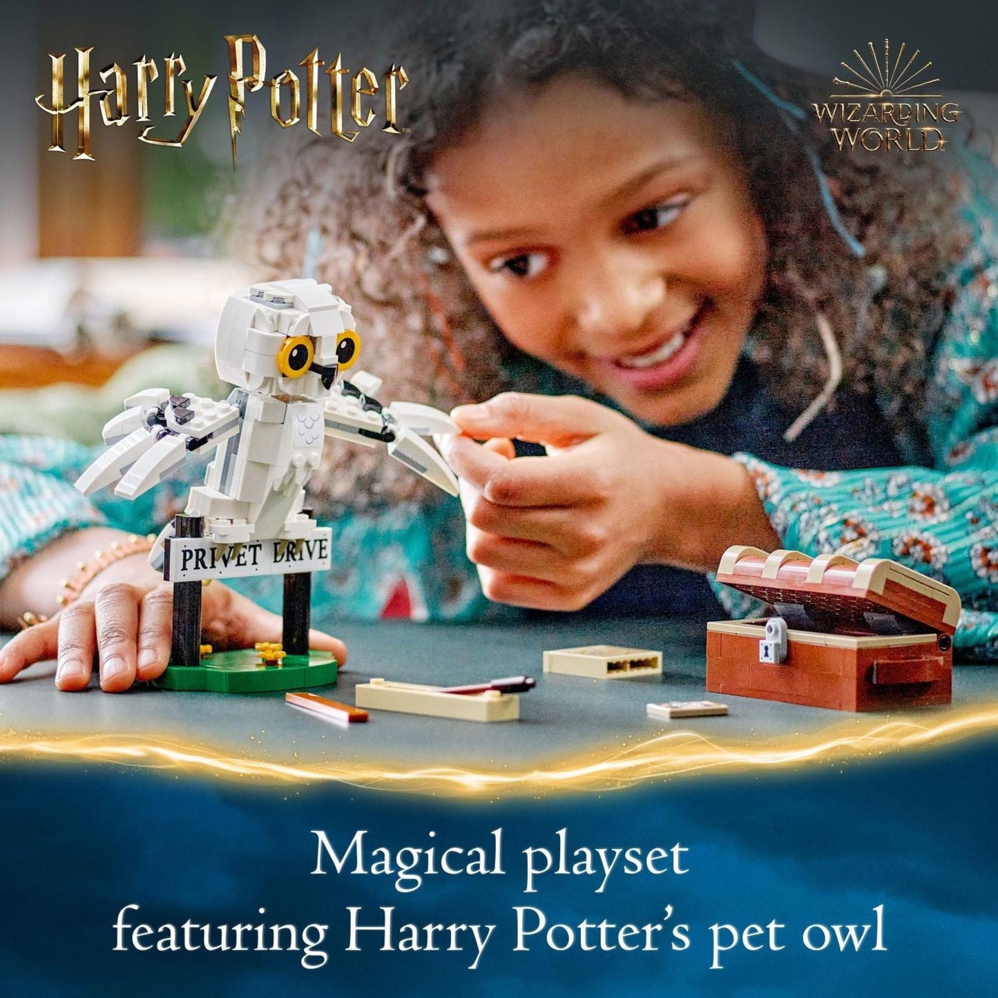 LEGO Harry Potter Hedwig at 4 Privet Drive, 76425  Brand New