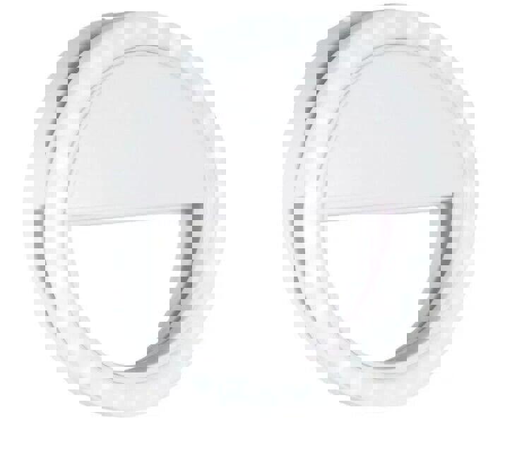 Selfie Portable LED Ring Light Flash For iPhone Mobile Device Universal USA