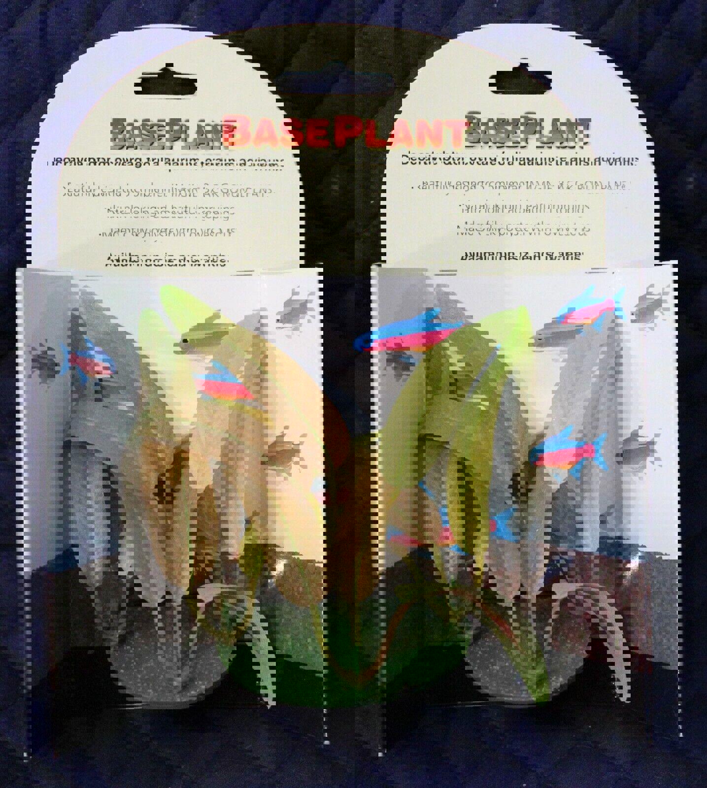 Imagine Base Plants Fish Decor