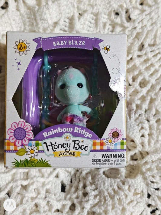 NEW! HONEY BEE ACRES ~ ACRES RAINBOW RIDGE ~ "BABY BLAZE" with SWING