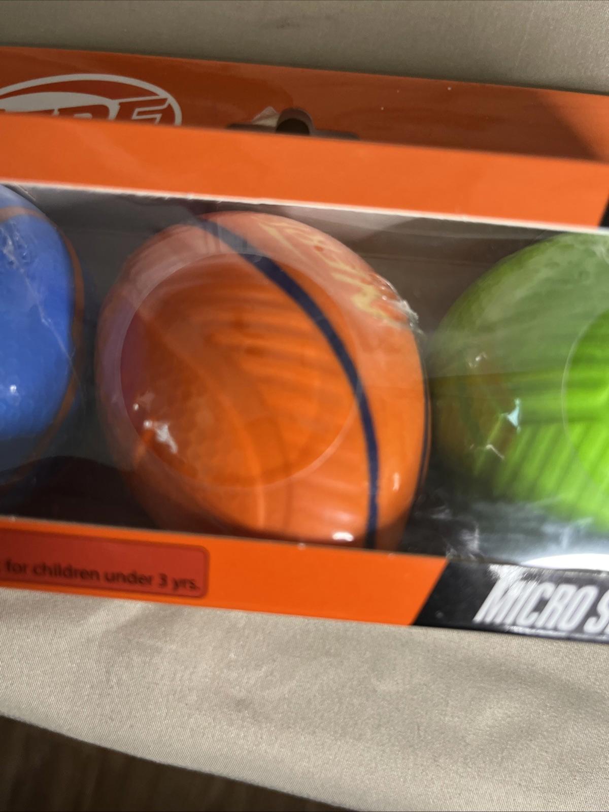 Nerf Micro Stress Ball Pack Soft Foam Indoor Outdoor Play  3 And Up