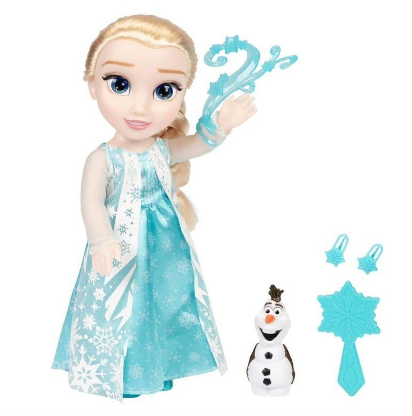 Disney Frozen My Singing Friend Elsa & Olaf DOLL & Accessories Let It Go 'WORKS'