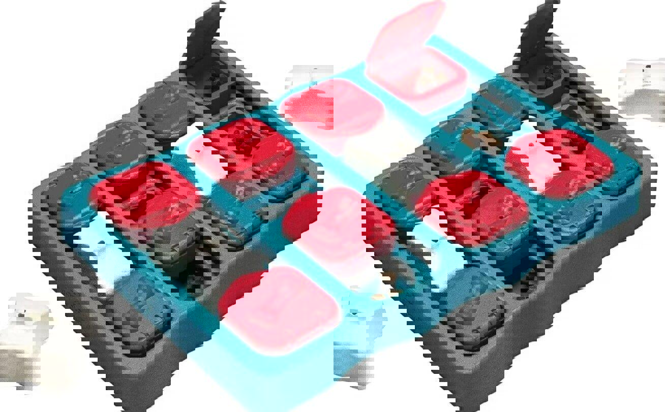 Outward Hound Nina Ottosson Dog Brick Dog Puzzle Interactive Treat Puzzle