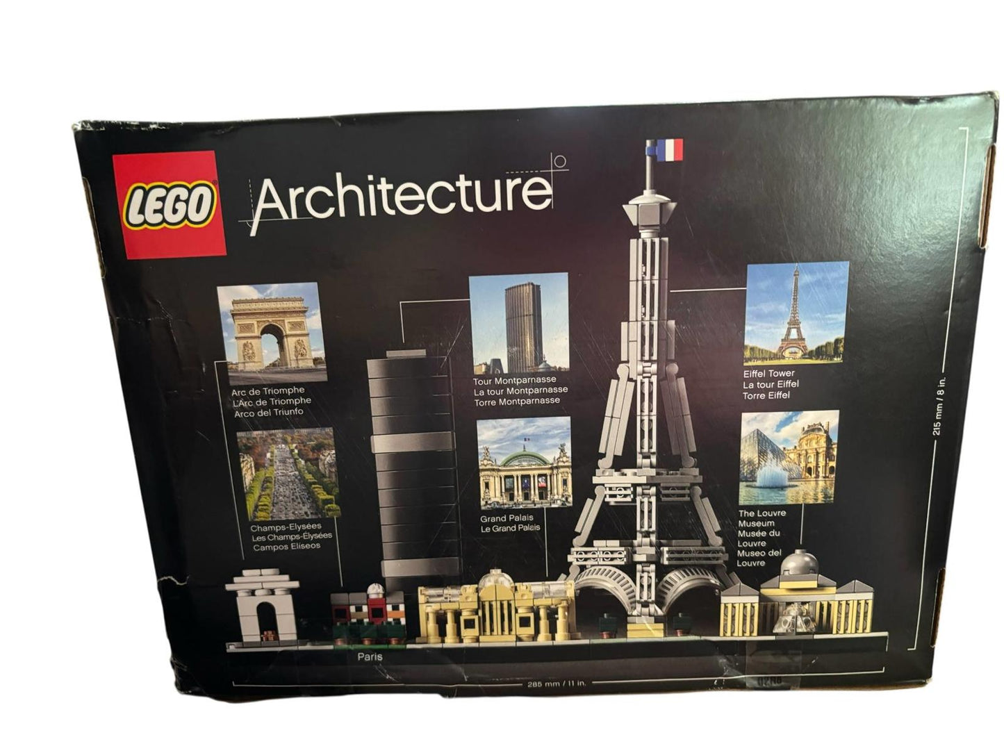 LEGO Architecture Paris Model Building Set - Detailed Display Building 21044