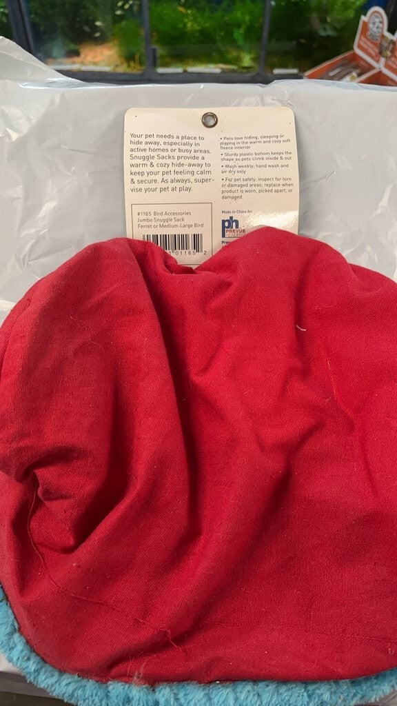 Prevue Pet Products Snuggle Sack for Birds and Ferrets