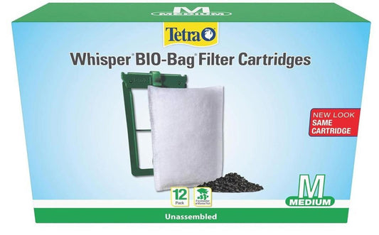 Bio-Bag Filter Cartridges for Aquariums - Unassembled Medium (Pack of 12