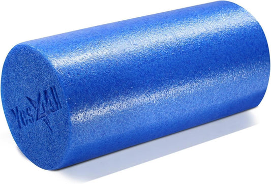 Yes4All Medium Firm Round PE Foam Roller 12  Inches for Pilates, Yoga