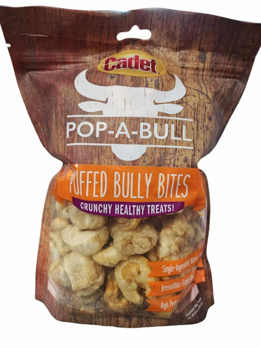 Cadet Pet Pop A Bulls 8oz Puffed bully Bites
