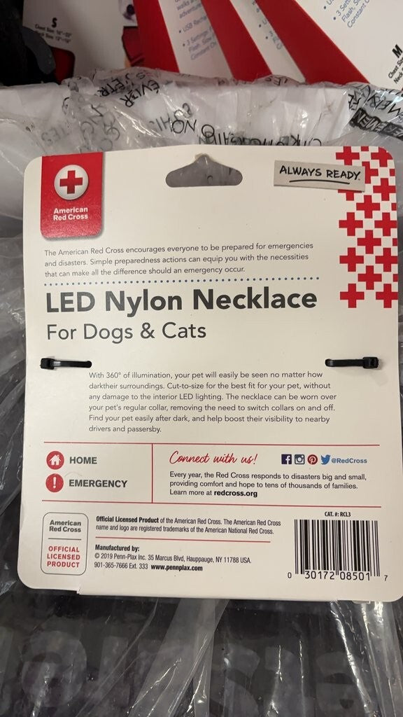 Safety Collar for Dogs - ARC LED Light-Up collar for Dogs & Cats