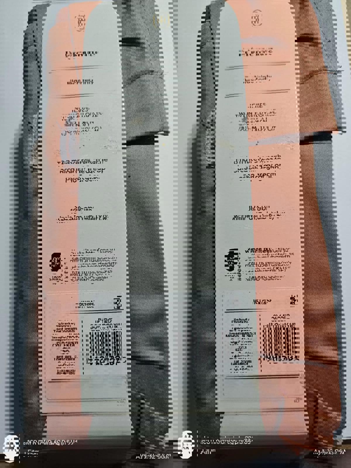 Threshold King 100% Cotton- Solid Rust Color -Pillowcase Set