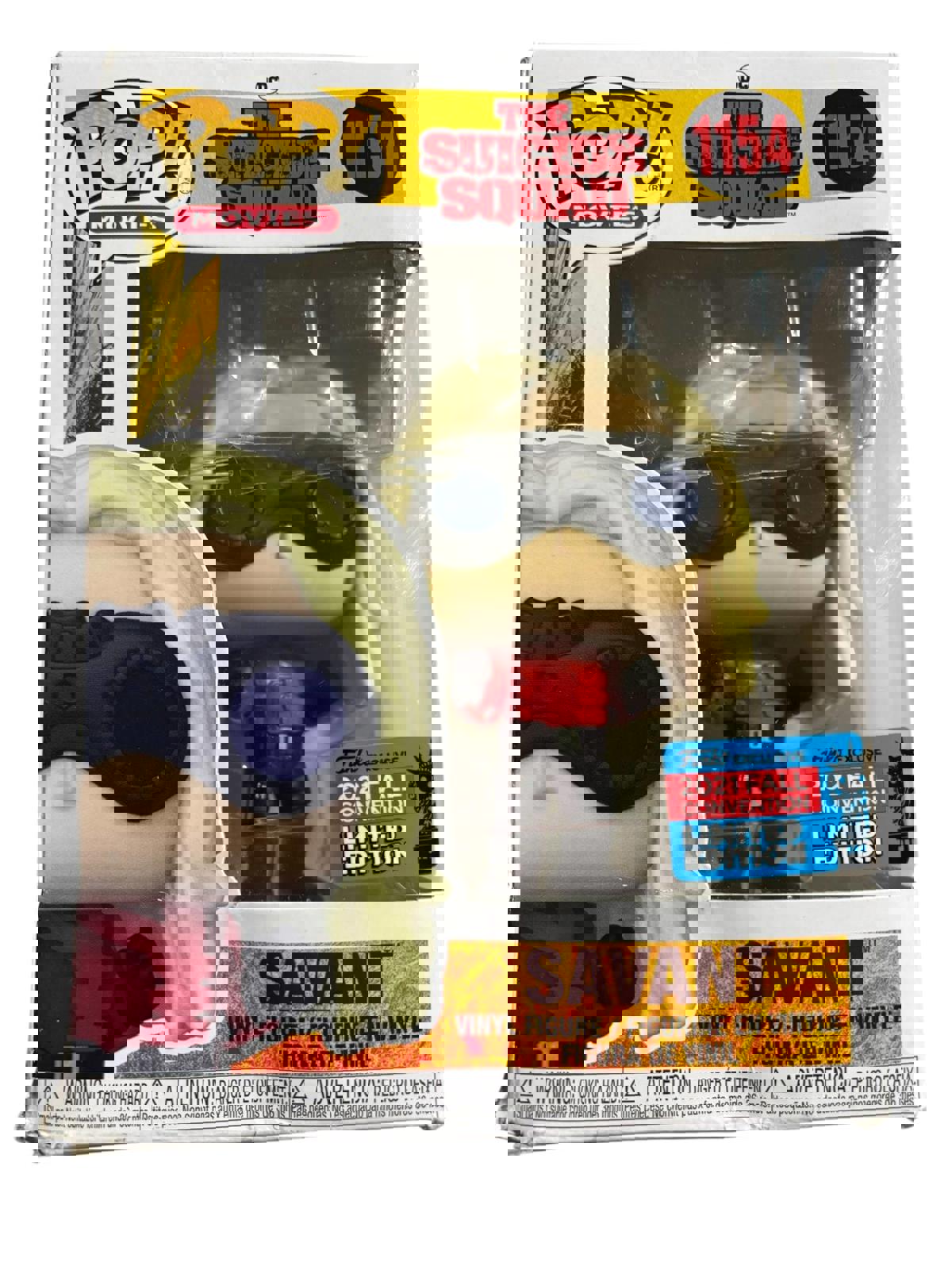 Funko Pop! 1154 Movies: Suicide Squad Savant Fall Convention Exclusive 2021